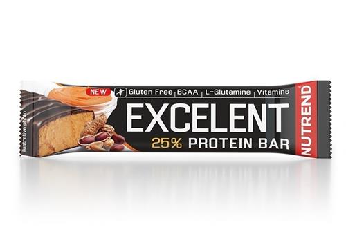 Nutrend EXCELENT protein bar 85 g, oříškový mix, 3ks