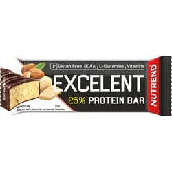 Nutrend EXCELENT proteínová tyčinka 40 g, marcipán s mandľami, 5ks