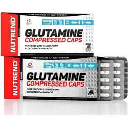 Nutrend GLUTAMINE COMPRESSED CAPS, 120 kapslí 8594073178978 - Sportovní výživy