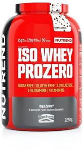 Nutrend ISO WHEY PROZERO 2250 g, cookies cream