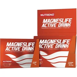 Nutrend MAGNESLIFE ACTIVE DRINK 10x 15 g, oranžová