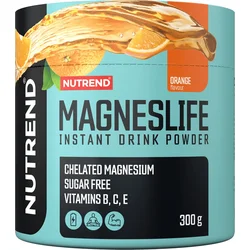 Nutrend MAGNESLIFE INSTANT DRINK POWDER 300 g, oranžová