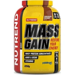Nutrend MASS GAIN, 1000g, čokoláda+kokos 8594073176639 - Sportovní výživy