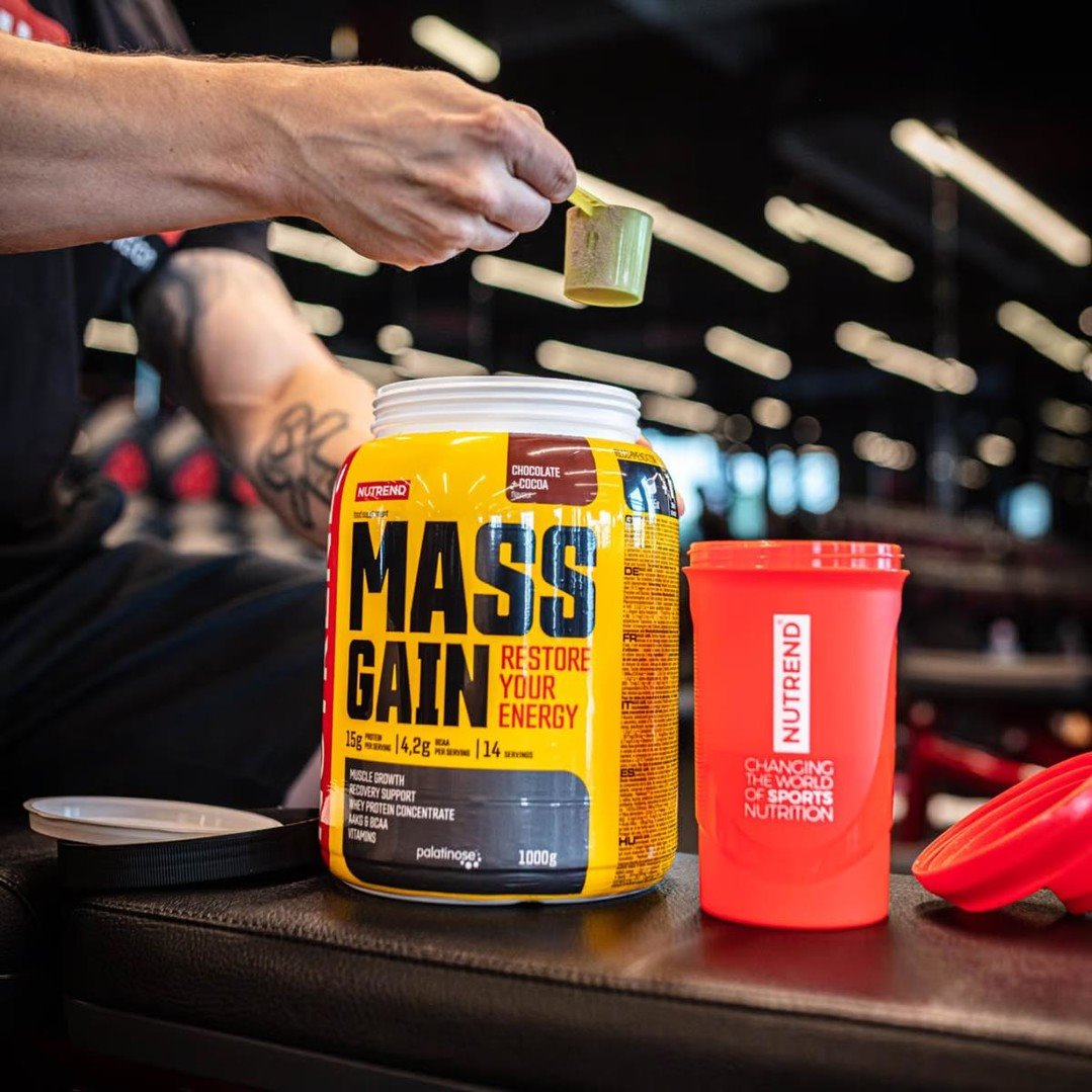 Nutrend MASS GAIN 2100 g, vanilka