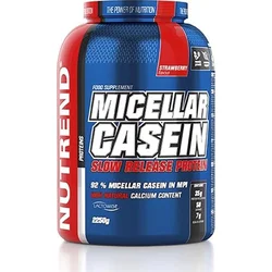 Nutrend MICELLAR CASEIN, 2250g, jahoda 8594073179494 - Sportovní výživy