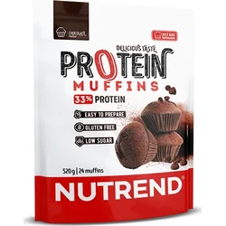 Nutrend PROTEIN MUFFINS 520 g, čokoláda