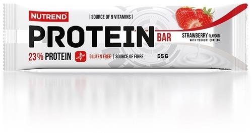 Nutrend proteínová tyčinka 55g, jahoda