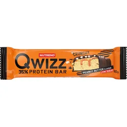 Nutrend QWIZZ protein bar 60 g, arašídové máslo