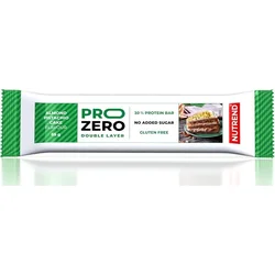 Nutrend Tyčinka PROZERO 65 g, mandlovo-pistáciový koláč
