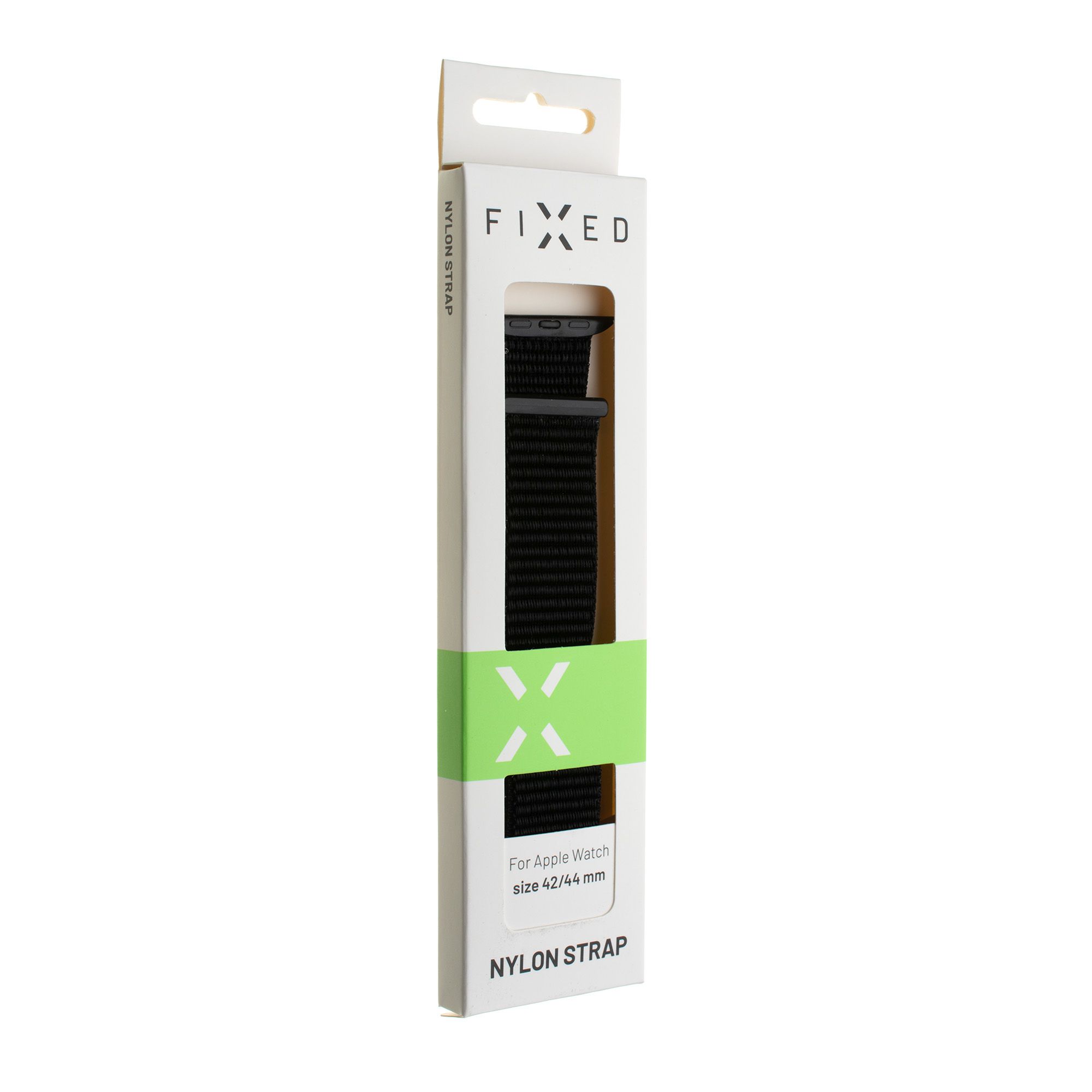 Nylonový remienok FIXED pre Apple Watch 42/44/45 mm, olivový