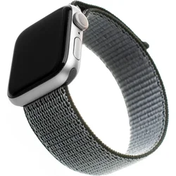 Nylonový remienok FIXED pre Apple Watch 42/44/45 mm, olivový