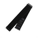 Nylonový remienok FIXED s rýchloupínaním 22 mm pre inteligentné hodinky, čierny