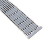 Nylonový řemínek FIXED Nylon Strap pro Apple Watch 38/40/41 mm, bílý