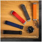 Nylonový športový remienok FIXED pre Garmin QuickFit 26 mm, tmavosivý