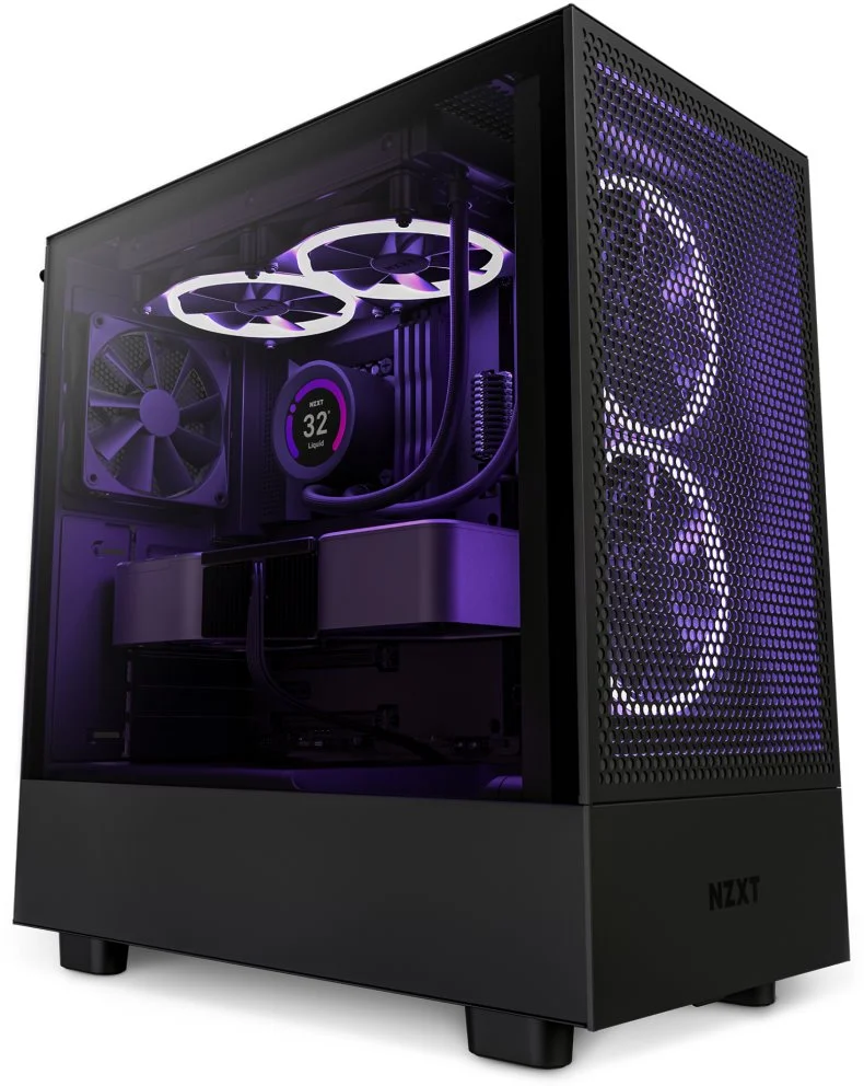 NZXT H5 Flow edition černá (CCH51FB01) TSBOHEMIA.CZ