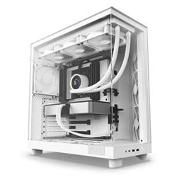 NZXT H6 Flow, bílá