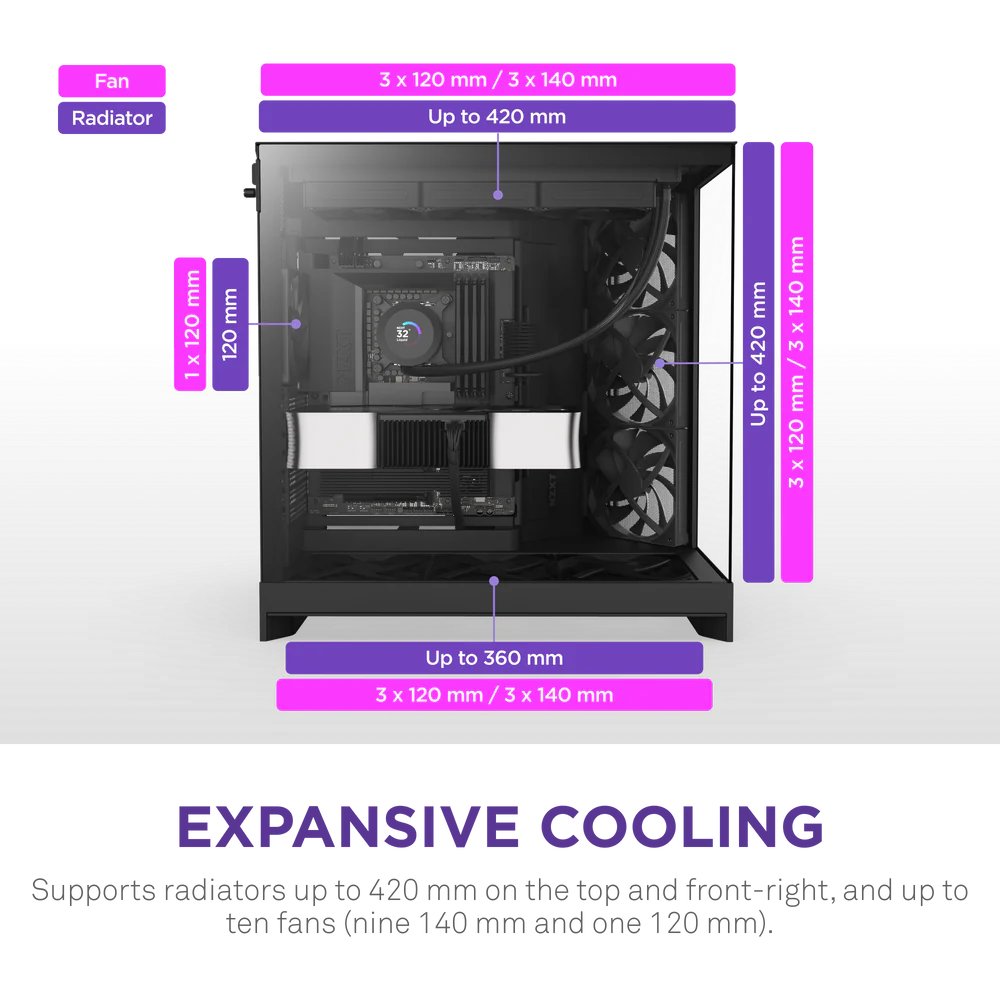 NZXT H9 Flow