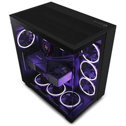 NZXT H9 Flow, černá