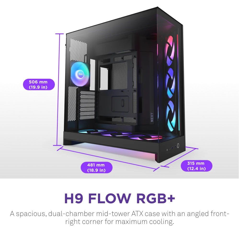 NZXT H9 Flow RGB+