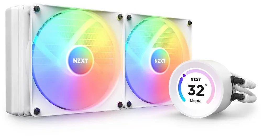 NZXT Kraken Elite 280 RGB, biela