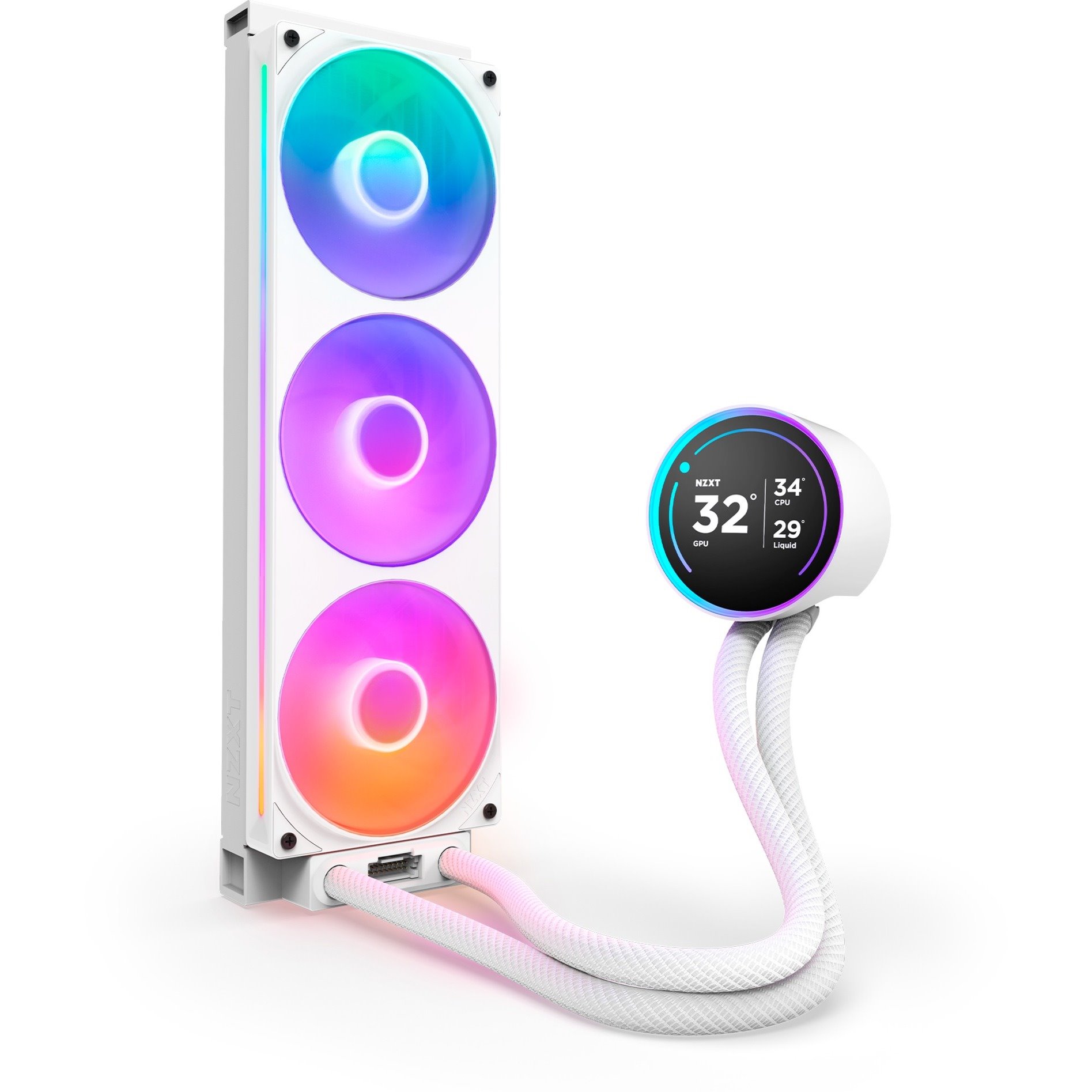 NZXT Kraken Elite 360 RGB 360 mm (white)