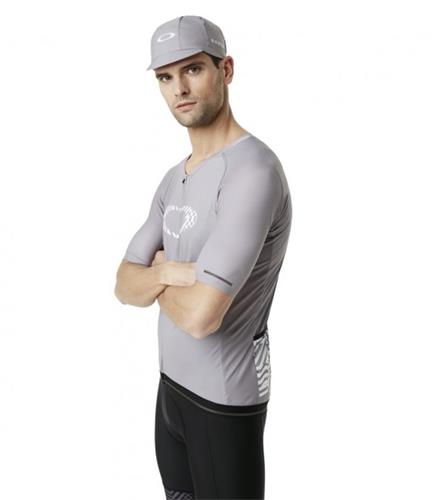 OAKLEY ICON JERSEY COOL GREY, vel.XL - cyklistický dres
