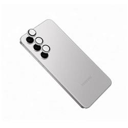 Ochranná skla čoček fotoaparátů FIXED Camera Glass pro Samsung Galaxy S25+, stříbrná