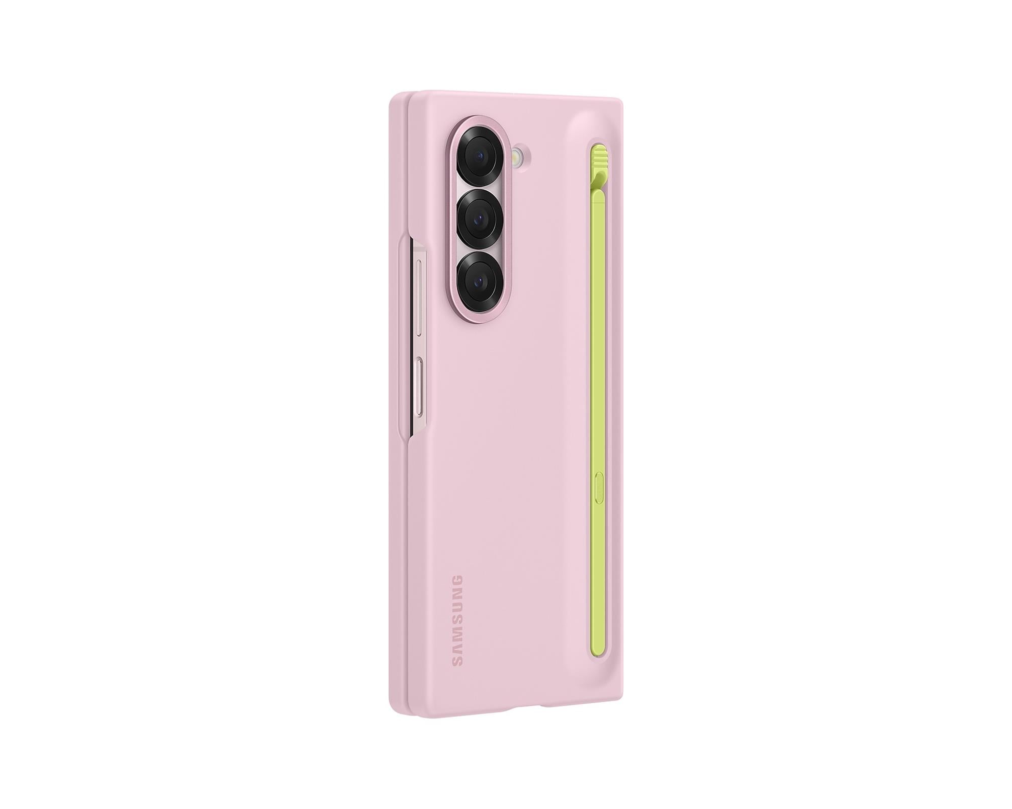 Ochranné puzdro Samsung s perom S Pen pre Z Fold6 ružové