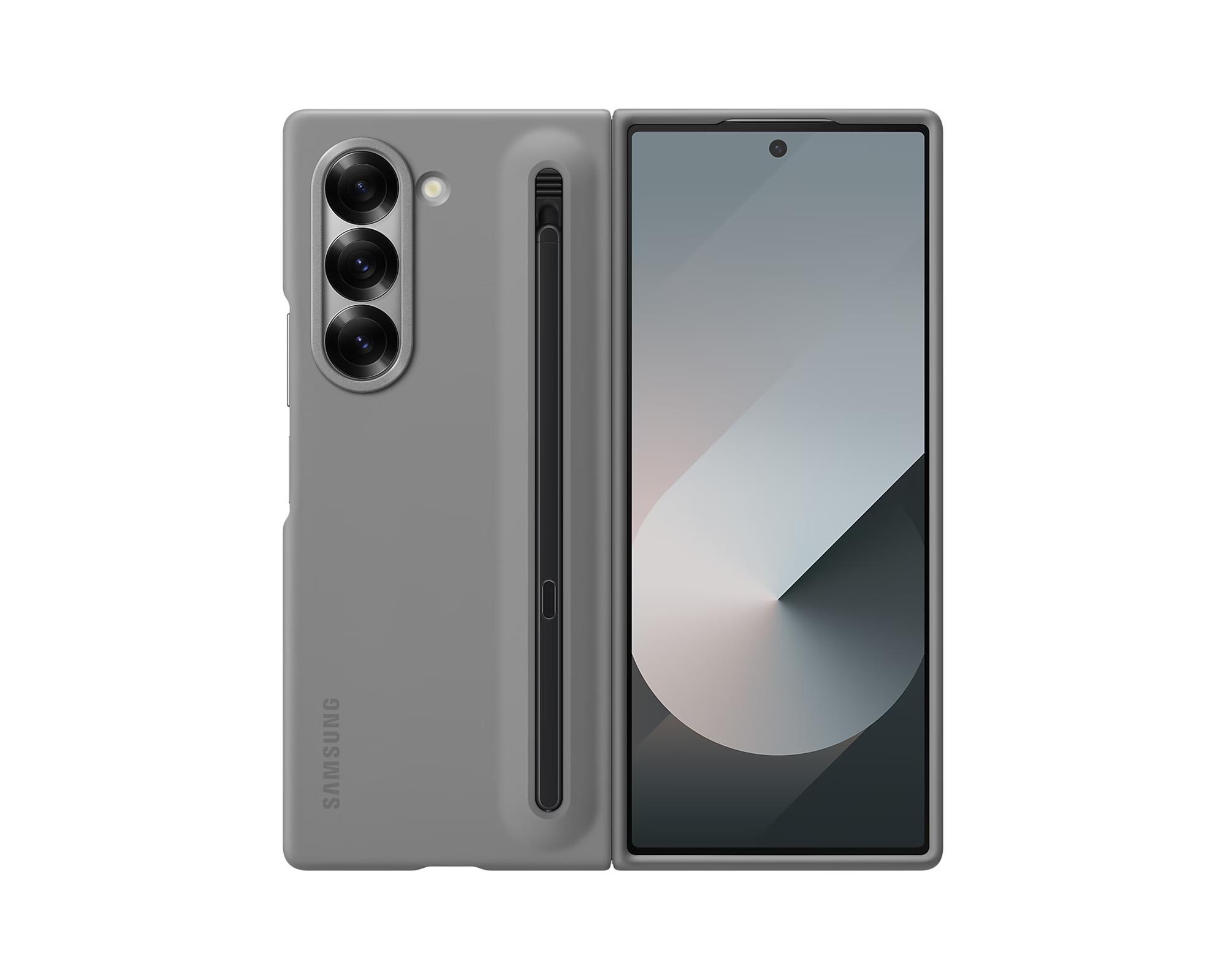 Ochranné puzdro Samsung s perom S Pen pre Z Fold6 sivé