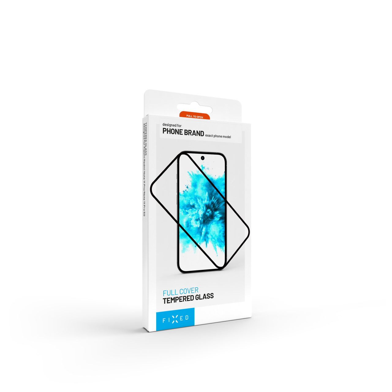 Ochranné sklo FIXED Full-Cover pre Samsung Galaxy A36 5G/A56 5G, čierne