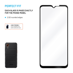 Ochranné sklo FIXED Full-Cover pre Samsung Galaxy Xcover 7 Pro, čierne
