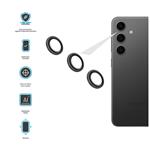 Ochranné sklo na objektív fotoaparátu FIXED Camera Glass pre Samsung Galaxy S24+, čierne