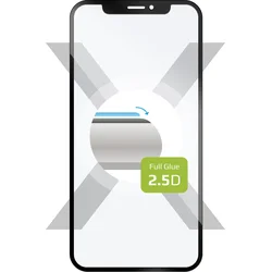 Ochranné tvrdené sklo FIXED Full-Cover pre Infinix Hot 20 5G, lepidlo na celý displej, čierne
