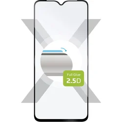 Ochranné tvrdené sklo FIXED Full-Cover pre Infinix Hot 30i, lepidlo na celý displej, čierne