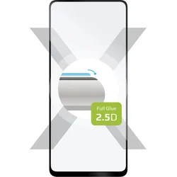Ochranné tvrdené sklo FIXED Full-Cover pre Motorola Moto G Power (2021), celoplošne lepiace, čierne