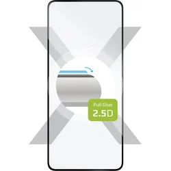 Ochranné tvrdené sklo FIXED Full-Cover pre Realme 8 Pro 5G, lepidlo na celý displej, čierne