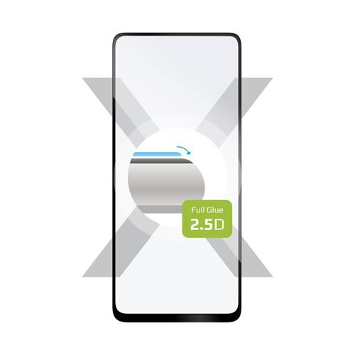 Ochranné tvrdené sklo FIXED Full-Cover pre Realme 9 Pro, lepidlo na celý displej, čierne