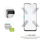 Ochranné tvrdené sklo FIXED Full-Cover pre Realme C25Y, lepidlo na celý displej, čierne