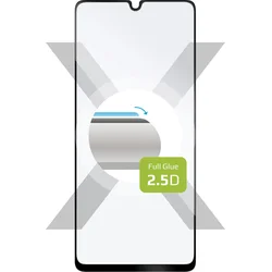 Ochranné tvrdené sklo FIXED Full-Cover pre Samsung Galaxy M42 5G, lepiace cez celý displej, čierne