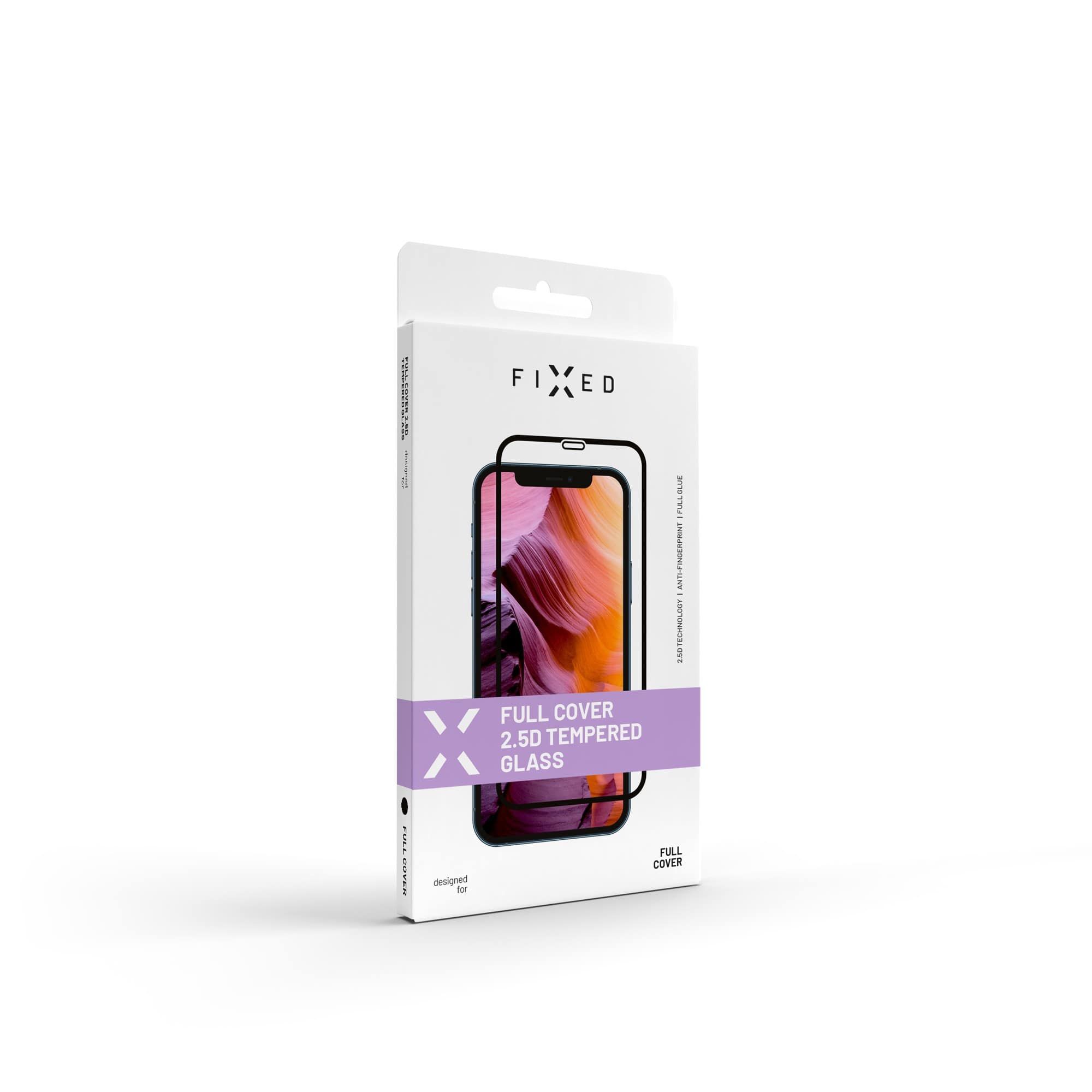 Ochranné tvrdené sklo FIXED Full-Cover pre Samsung Galaxy S22+ 5G/S23+ s podporou čítačky v displeji, čierne