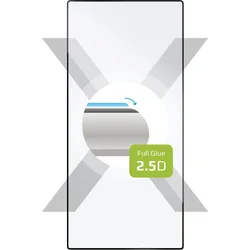 Ochranné tvrdené sklo FIXED Full-Cover pre Samsung Galaxy S24 Ultra, priľnavé na celý displej, čierne