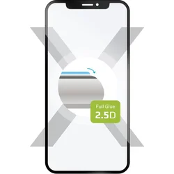 Ochranné tvrdené sklo FIXED Full-Cover pre Sony Xperia 1 V, priľnavé na celý displej, čierne