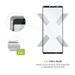 Ochranné tvrdené sklo FIXED Full-Cover pre Sony Xperia 10 III, lepenie cez celý displej, čierne FIXGFA-649-BK