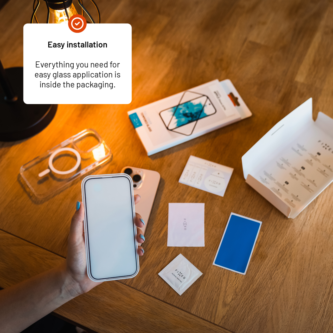 Ochranné tvrdené sklo FIXED Full-Cover pre Xiaomi 15, čierne