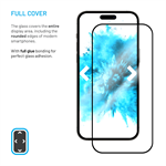 Ochranné tvrdené sklo FIXED Full-Cover pre Xiaomi 15, čierne