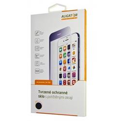 Ochranné tvrzené sklo ALIGATOR PRINT, Xiaomi Redmi Note 9 Pro, černá