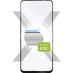 Ochranné tvrzené sklo FIXED Full-Cover pro Xiaomi POCO M4 Pro, lepení přes celý displej, černé