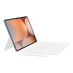 Ochranný kryt Samsung s klávesnicou a touchpadom pre Tab S10 Ultra/S9 Ultra biely