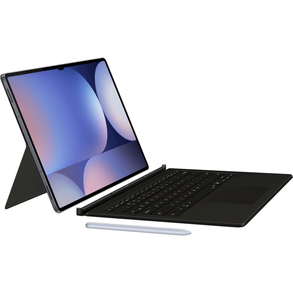 Ochranný kryt Samsung s klávesnicou a touchpadom pre Tab S10 Ultra/S9 Ultra čierny
