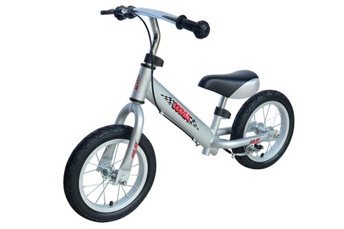 Odrážedlo SULOV CORSA+ 12", stříbrné